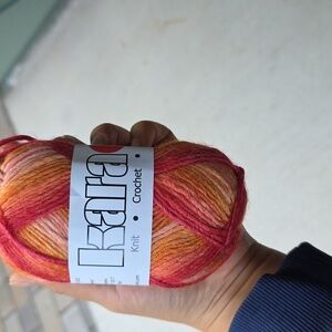 Multicolor Yarn for Knit and Crochet